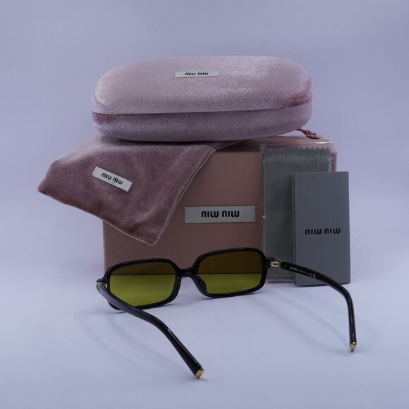 Miu Miu MU11ZSF 16K07O Sunglasses – Women’s Rectangle Designer main image 7